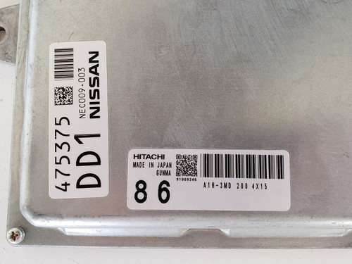 2012-2014 Maxima NEC009-003 Computer Brain Engine Control ECU ECM EBX Module