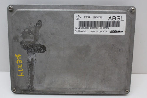 14-16 Chevrolet Impala 12653998 Computer Brain Engine Control ECU ECM EBX Module