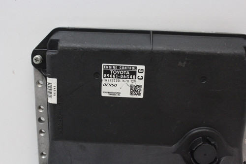 08 09 Camry 89661-06G40 Computer Brain Engine Control ECU ECM EBX Module