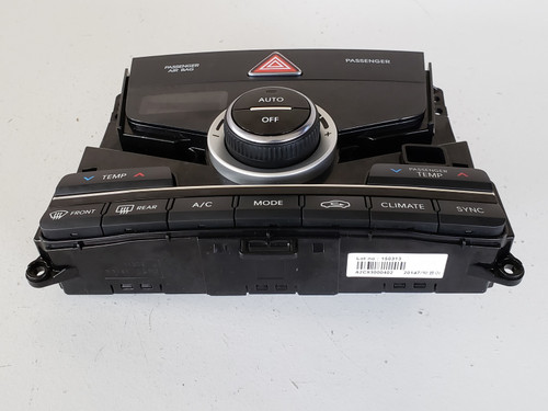 15 16 17 Hyundai Azera Climate Control Panel Temperature Unit A/C Heater
