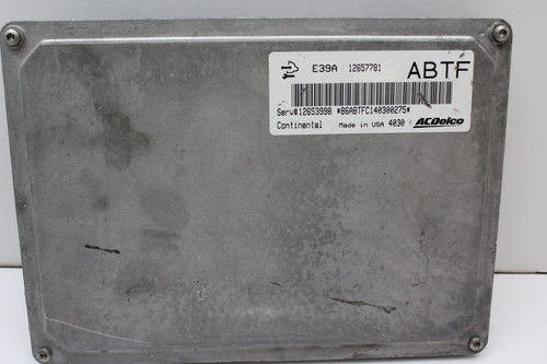 13-16 Buick Enclave 12657781 Computer Brain Engine Control ECU ECM EBX Module