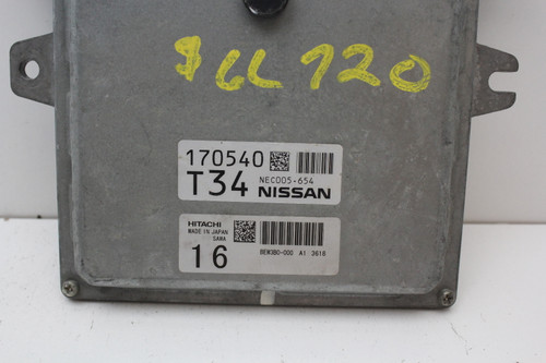 2013 13 Nissan Quest NEC005-654 Computer Brain Engine Control ECU ECM EBX Module