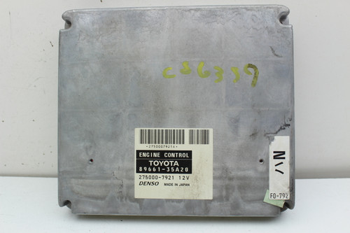 04 Toyota 4Runner 89661-35A20 Computer Brain Engine Control ECU ECM EBX Module