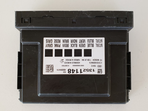 2017-2019 Buick Encore 13521148 BCM BCU Body Control Unit Module