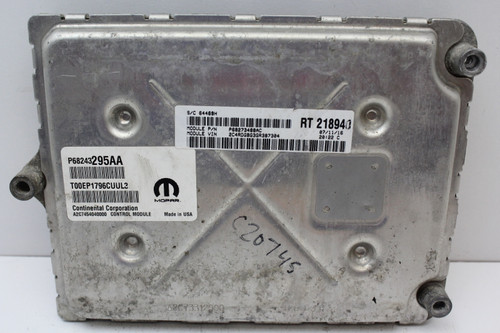 16 17 18 Caravan P68273488AC Computer Brain Engine Control ECU ECM EBX Module