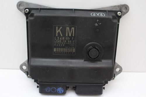07-09 Mazda 3 L34R 18 881F Computer Brain Engine Control ECU ECM EBX Module