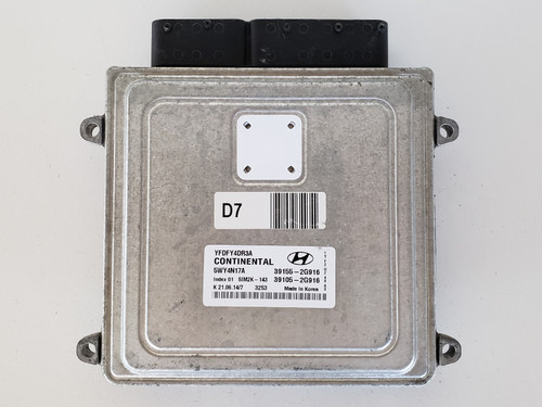 2011-2015 Sonata 39105-2G916 Computer Brain Engine Control ECU ECM EBX Module