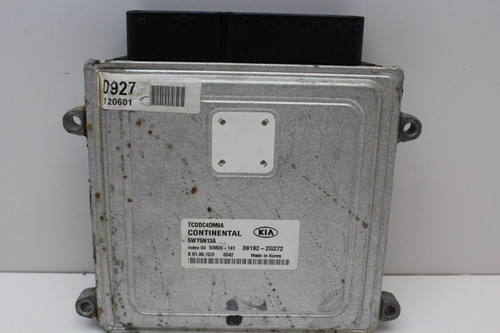 11-13 Kia Forte 39192-2G272 Computer Brain Engine Control ECU ECM EBX Module