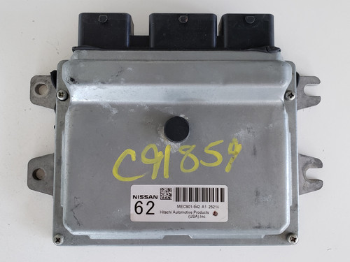 2012 Nissan Versa MEC901-942 A1 Computer Brain Engine Control ECU ECM EBX Module