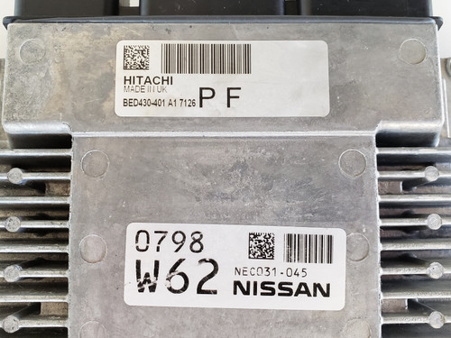 2017 Nissan Juke BED430-401 A1 Computer Brain Engine Control ECU ECM EBX Module