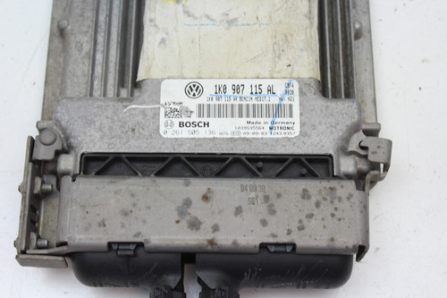 10 VW Jetta 2.0L 1K0 907 115 AL Computer Brain Engine Control ECU ECM EBX Module 10 VW Jetta 2.0L 1K0 907 115 AL Computer Brain Engine Control ECU ECM EBX Module