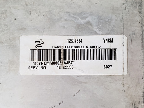 2008-2009 Saturn Aura 12603530 Computer Brain Engine Control ECU ECM EBX Module