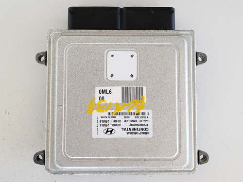 2014-2016 Elantra 39101-2EML6 Computer Brain Engine Control ECU ECM EBX Module