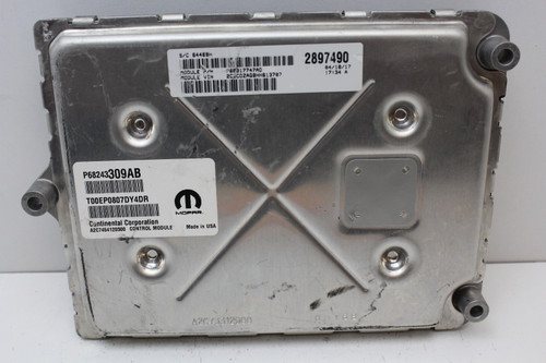 16 17 Challenger P68243309AB Computer Brain Engine Control ECU ECM EBX Module