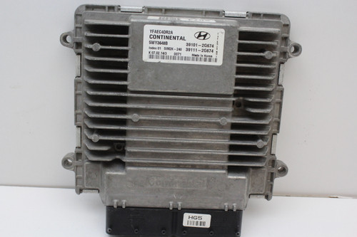 12 13 14 Hyundai Sonata 39111-2G674 Computer Engine Control ECU ECM EBX Module