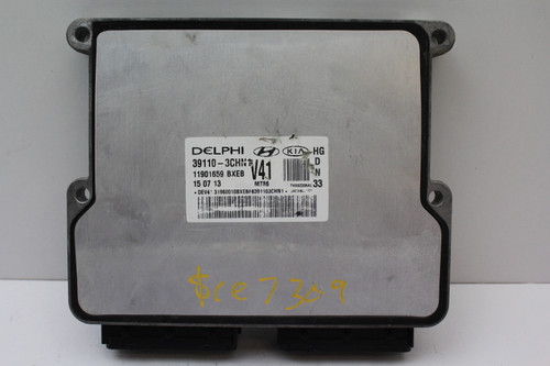 12-14 Hyundai Azera 3.3L 39110-3CHN1 Computer Engine Control ECU ECM Module