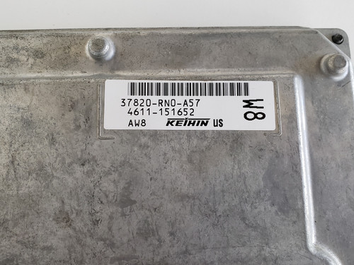 2009-2010 Pilot 37820-RN0-A57 Computer Brain Engine Control ECU ECM EBX Module