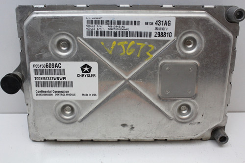 2012 12 Chrysler 300 P68138431AG Computer Engine Control ECU ECM EBX Module