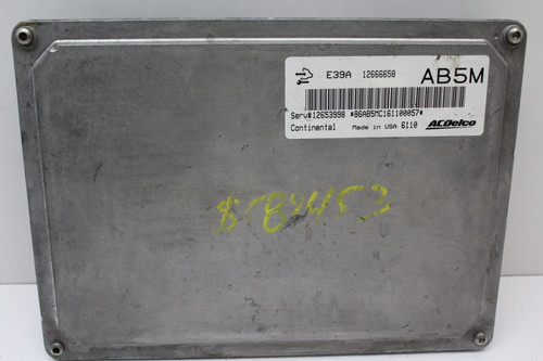 14 15 16 Caprice 12653998 Computer Brain Engine Control ECU ECM EBX Module
