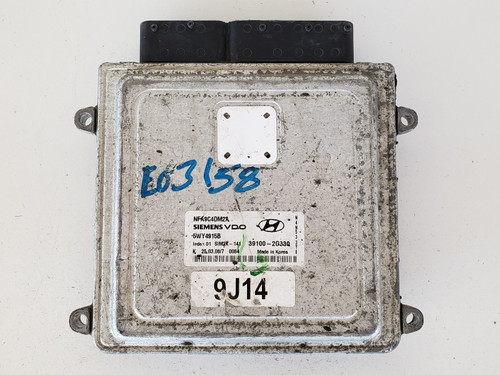 2009-2010 Sonata 39100-2G330 Computer Brain Engine Control ECU ECM EBX Module