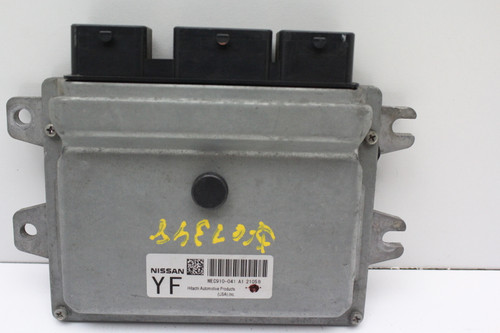 2012 12 Nissan Versa MEC910-041 A1 Computer Engine Control ECU ECM EBX Module