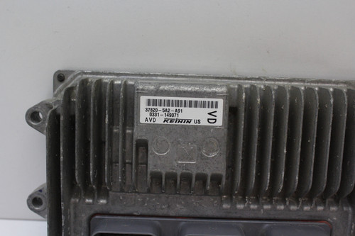 2013 13 Honda Accord 37820-5A2-A91 Computer Engine Control ECU ECM EBX Module