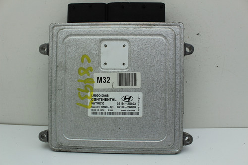 10-13 Hyundai Tucson 39106-2G803 Computer Brain Engine Control ECU ECM Module 10-13 Hyundai Tucson 39106-2G803 Computer Brain Engine Control ECU ECM Module
