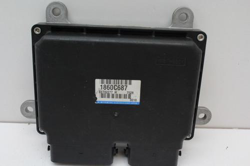 16 17 Mitsubishi Lancer 1860C687 Computer Brain Engine Control ECU ECM Module