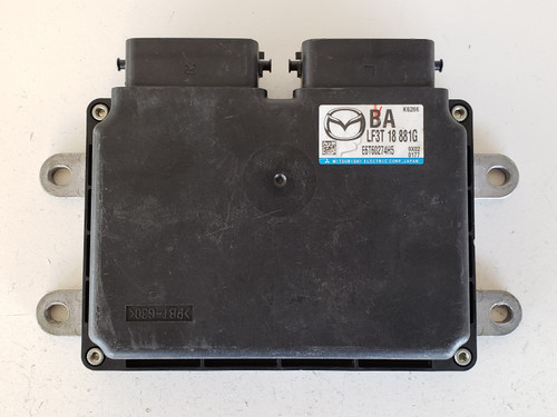 2010 Mazda 3 LF3T 18 881G Computer Brain Engine Control ECU ECM EBX Module