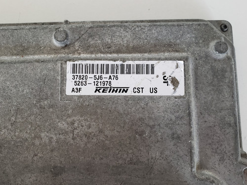 2014-2015 MDX 37820-5J6-A76 Computer Brain Engine Control ECU ECM EBX Module