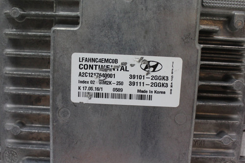 15-17 Hyundai Sonata 2.4L 39111-2GGK3 Computer Engine Control ECU ECM EBX Module