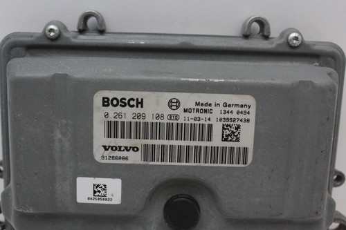 2012 12 Volvo S60 31286086 Computer Brain Engine Control ECU ECM EBX Module
