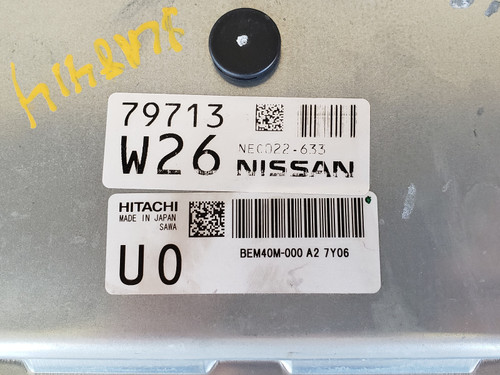 2015-2018 Rogue BEM40M-000 A2 Computer Brain Engine Control ECU ECM EBX Module