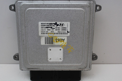 11-13 Hyundai Elantra 1.8L 39103-2EMB3 Computer Engine Control ECU ECM Module