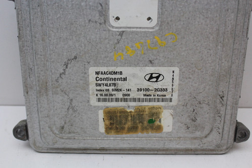 09-10 Hyundai Sonata 39100-2G333 Computer Engine Control ECU ECM EBX Module