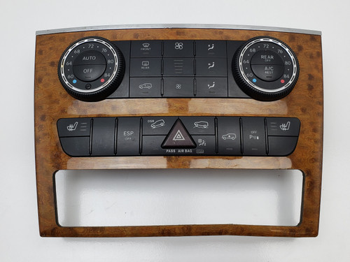 07-08 GL320 GL Class A251 820 38 89 Climate Control Panel Temp Unit A/C Heater