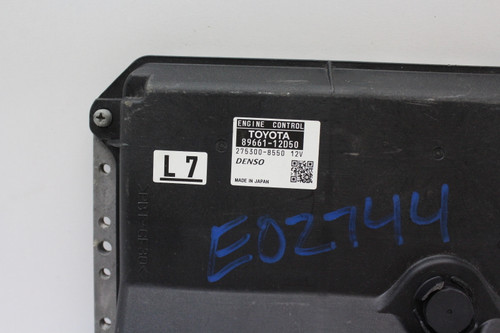 10 2010 Scion TC 89661-12D50 Computer Brain Engine Control ECU ECM EBX Module 10 2010 Scion TC 89661-12D50 Computer Brain Engine Control ECU ECM EBX Module