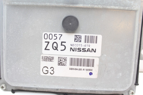 13 14 15 Nissan Sentra NEC015-619 Computer Engine Control ECU ECM EBX Module