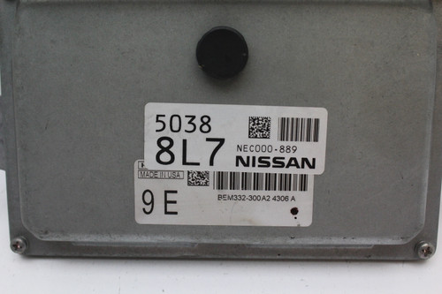 14-17 Nissan Versa 1.6L NEC000-889 Computer Engine Control ECU ECM EBX Module