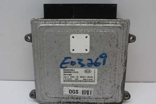 06-08 Kia Optima 2.4L 39101-25144 Computer Engine Control ECU ECM EBX Module