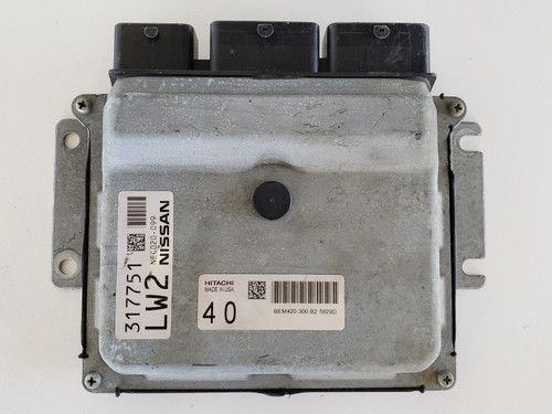 2016-2017 Maxima NEC020-099 Computer Brain Engine Control ECU ECM EBX Module