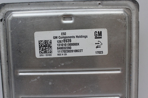 16-18 Chevrolet Silverado 1500 12674052 Computer Engine