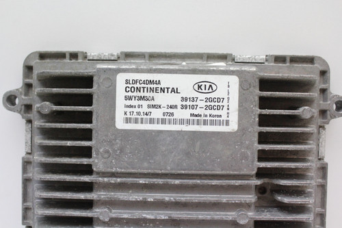 14-16 Kia Sportage 2.4L 39107-2GCD7 Computer Engine Control ECU ECM EBX Module