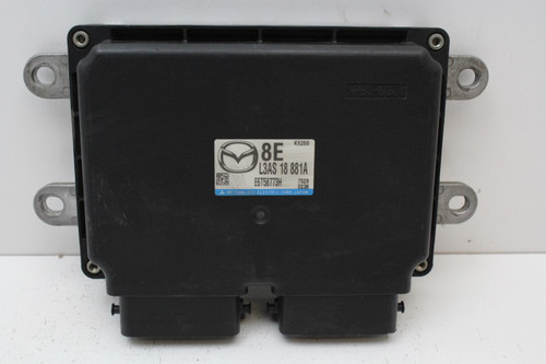 08 09 Mazda 3 L3AS 18 881A Computer Brain Engine Control ECU ECM EBX Module