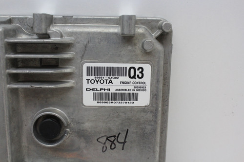 17 18 Toyota Corolla 89661-0ZQ92 Computer Brain Engine Control ECU ECM Module