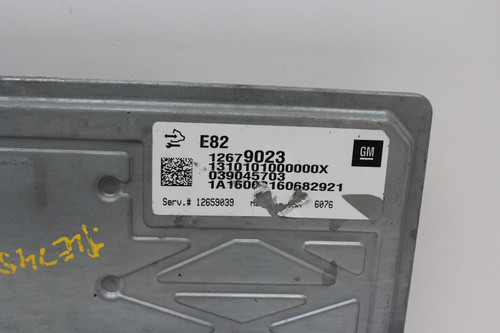 2016 16 Chevrolet Camaro 12659039 Computer Engine Control ECU ECM EBX Module
