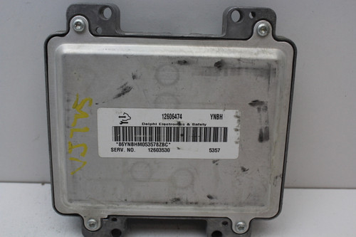 06-09 Chevrolet Impala 12603530 Computer Brain Engine Control ECU ECM EBX Module