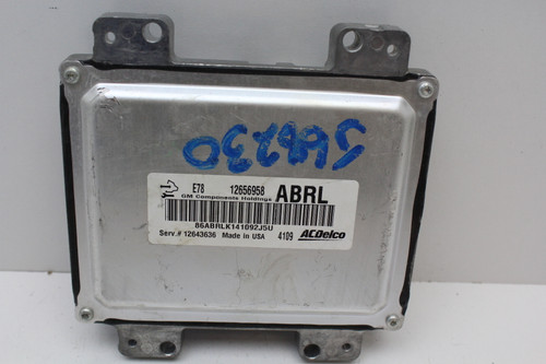 12-16 Chevrolet Sonic 12643636 Computer Brain Engine Control ECU ECM EBX Module