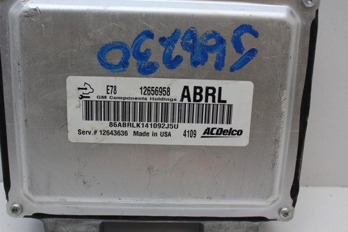 12-16 Chevrolet Sonic 12643636 Computer Brain Engine Control ECU