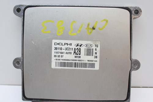 06-10 Hyundai Azera 39110-3C211 Computer Brain Engine Control ECU ECM EBX Module